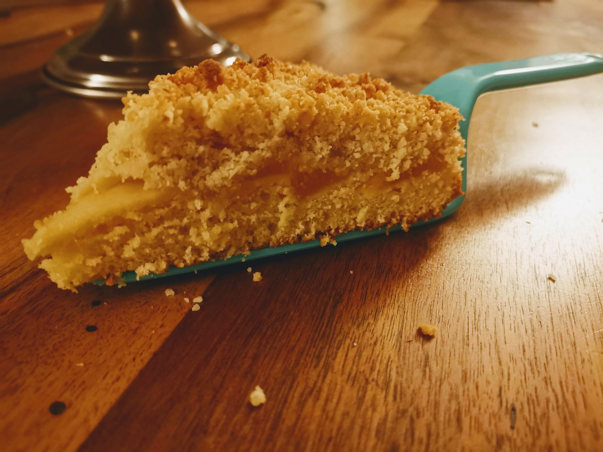 Pfirsichstreusel